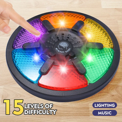 Handheld Electronic Memory Game – Light & Sound Puzzle Toy for Creative Interactive Play and Memory Training