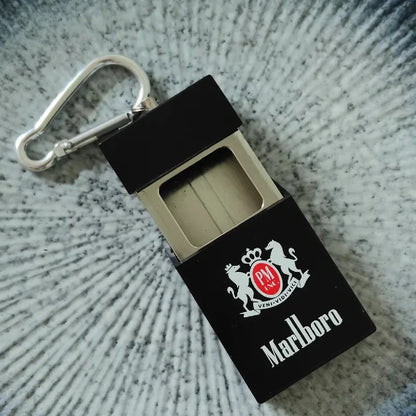 Marlboro Creative Mini Ashtray - Portable Pocket Smoking & Storage Box