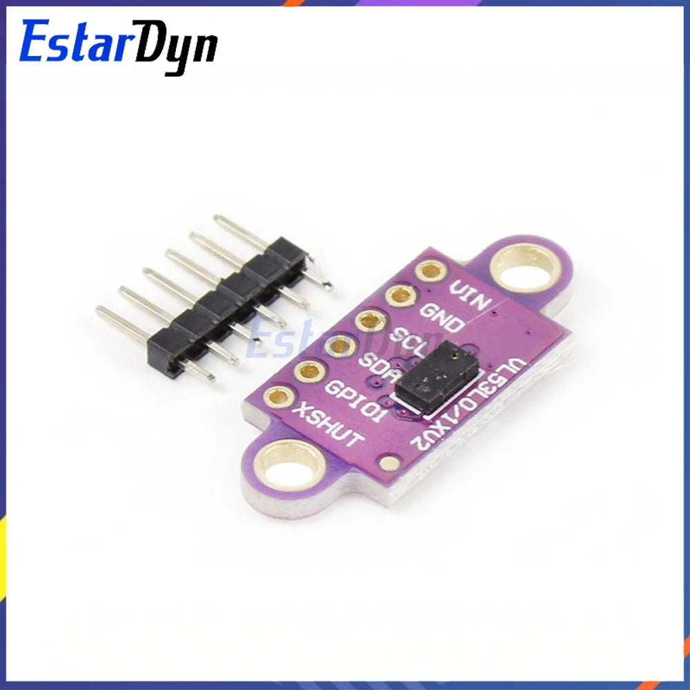 VL53L0X Laser Ranging Sensor Module - 940nm ToF I2C Distance Sensor for Robot Obstacle Avoidance and Industrial Automation