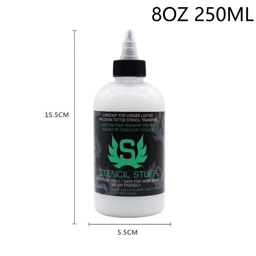 Professional Tattoo Stencil Transfer Gel (30/120/250ML) – Thermal Copier Transfer Solution Cream for Tattoo Ink Application