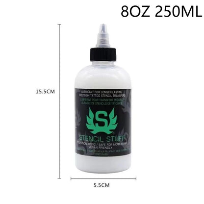 Professional Tattoo Stencil Transfer Gel (30/120/250ML) – Thermal Copier Transfer Solution Cream for Tattoo Ink Application