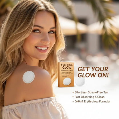 Sun-Free Glow Patches - 10PCS Microdart Tanning Patches for Men & Women