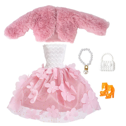 30cm Doll Clothes & Accessories – Dress for Babi, Blyth, 1/6 BJD Dolls, Birthday & Christmas Gift for Girls