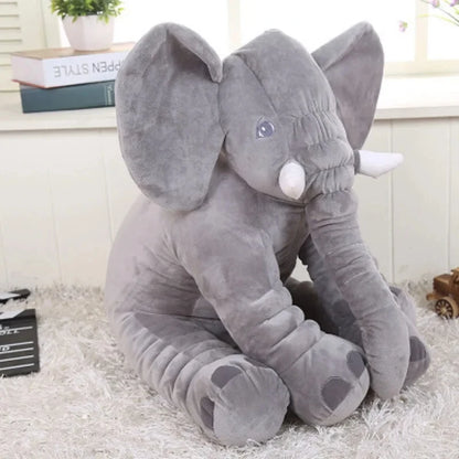 40cm Soft Elephant Plush Toy – Cute Baby Elephant Sleeping Pillow, Stuffed Animal for Kids, Birthday Gift & Room Decor