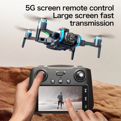 New XT808 Folding Drone – 5G Optical Flow GPS, WIFI Transmission, Professional Aerial Camera Quadcopter Toy Gift
