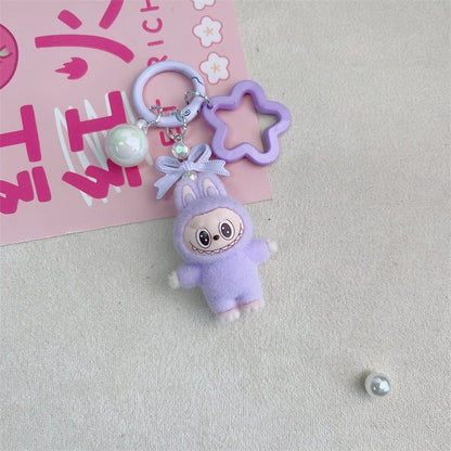 Cartoon Key Ring – Cute Backpack Pendant Gift for Students and Couples