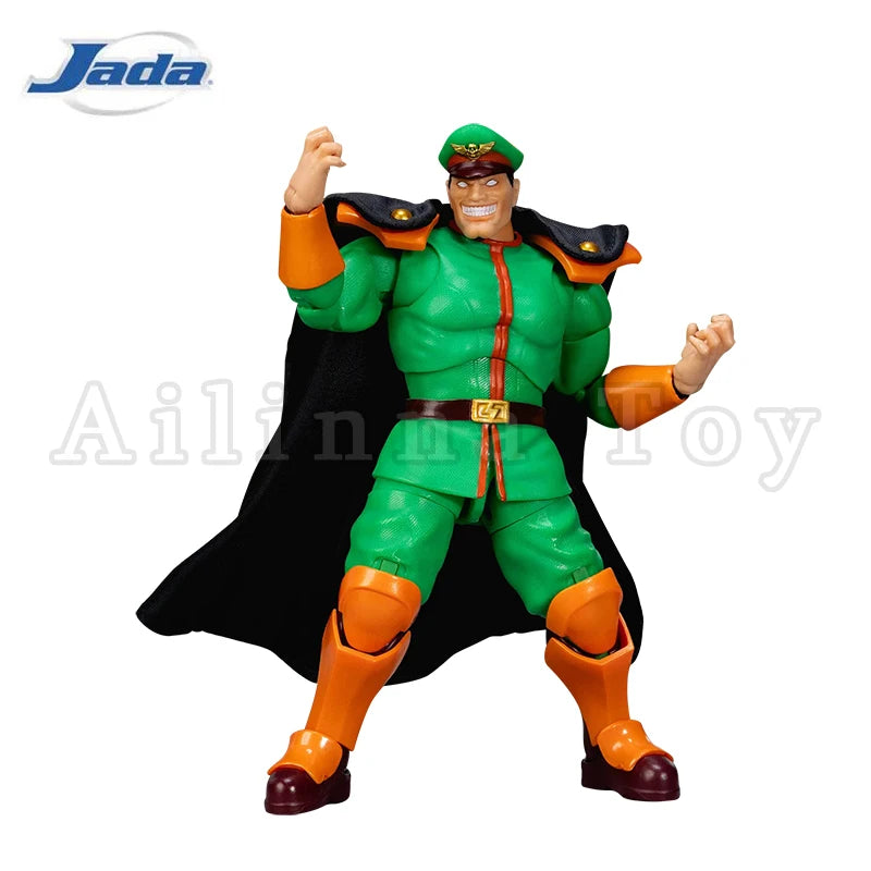 Jada Toys 1/12 6-Inch Action Figures – Ultra Street Fighter II: The Final Challengers Bison & Dhalsim Exclusive Anime Toy