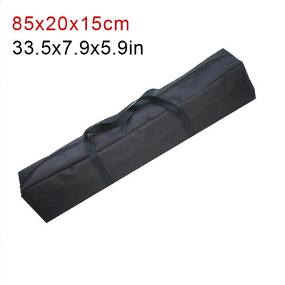 Outdoor Camping Storage Bag - Canvas Tent Pole Organizer Pouch for Travel, Picnic & Hiking Gear