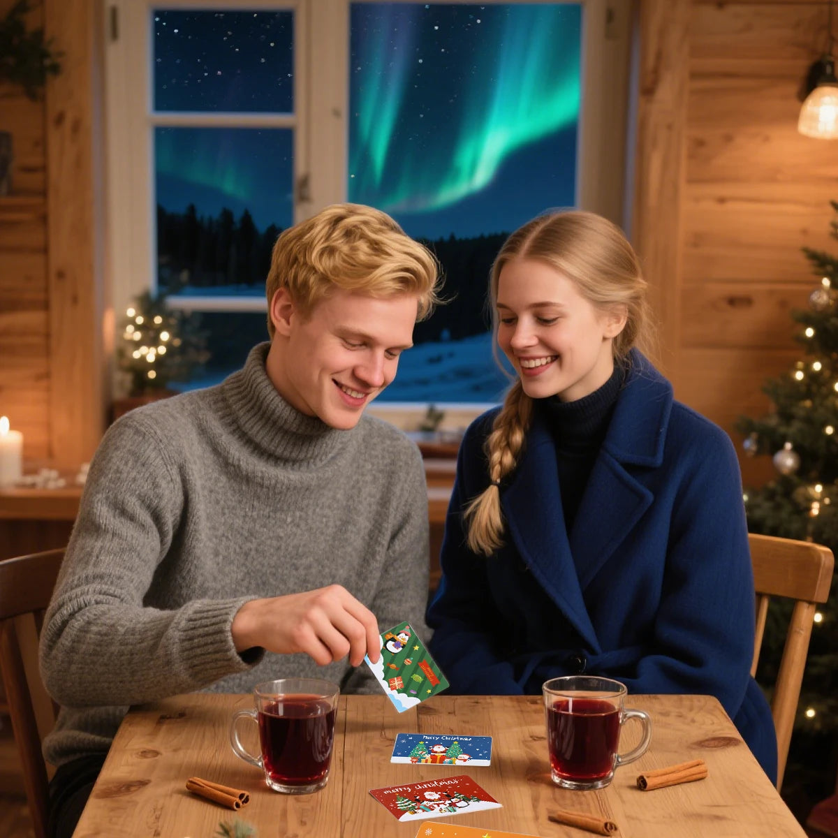Christmas Scratch Cards 2025 — DIY Merry Xmas Decorations & Surprise Gifts for Home, Navidad & New Year 2026