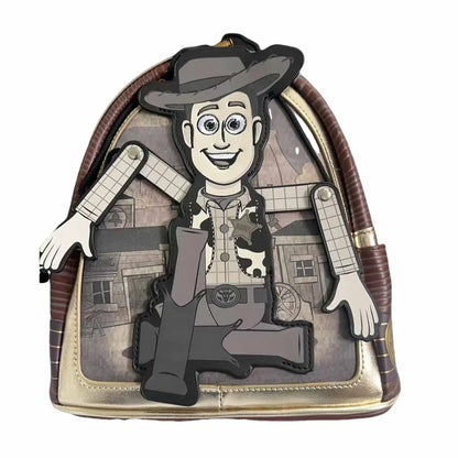 The Aristocats Marie Mini Backpack – Floral Print Schoolbag with Villains Scene, Maleficent & Sleeping Beauty Design for Kids