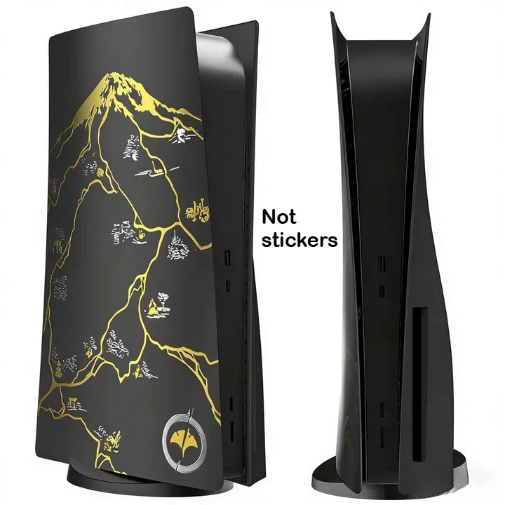 PS5 Replacement Side Panels ABS Faceplate Shell – Compatible with PS5, PS5 Slim & PS5 Pro Disc Console Accessories