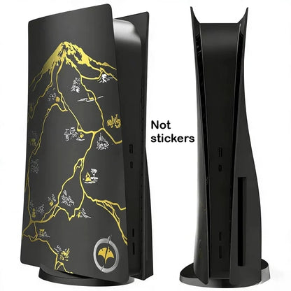 PS5 Replacement Side Panels ABS Faceplate Shell – Compatible with PS5, PS5 Slim & PS5 Pro Disc Console Accessories