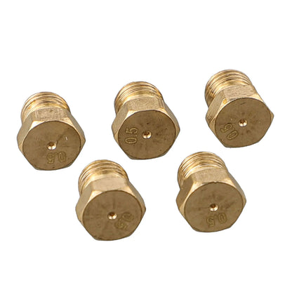 5PCS Burner Gas Conversion Kit – M6 X 0.75 Thread Nozzles for Natural Gas to LPG Hob, Kitchen Parts