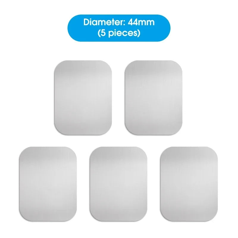 Magnetic Phone Holder for Car - Universal Iron Sheet Disk Sticker Mount for All Smartphones