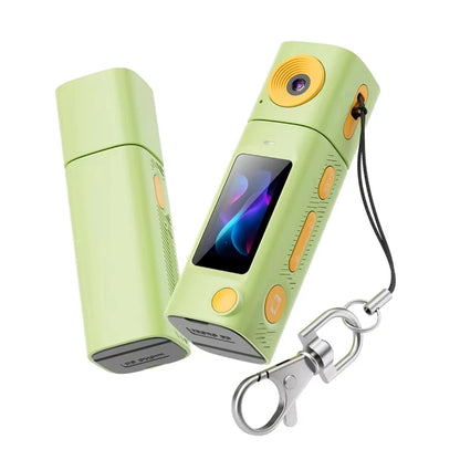 Lenovo G10 HD Mini Thumb Camera - 1080P Digital Camera with 230° Rotating Lens for Outdoor Sports, Video & Photo Capture