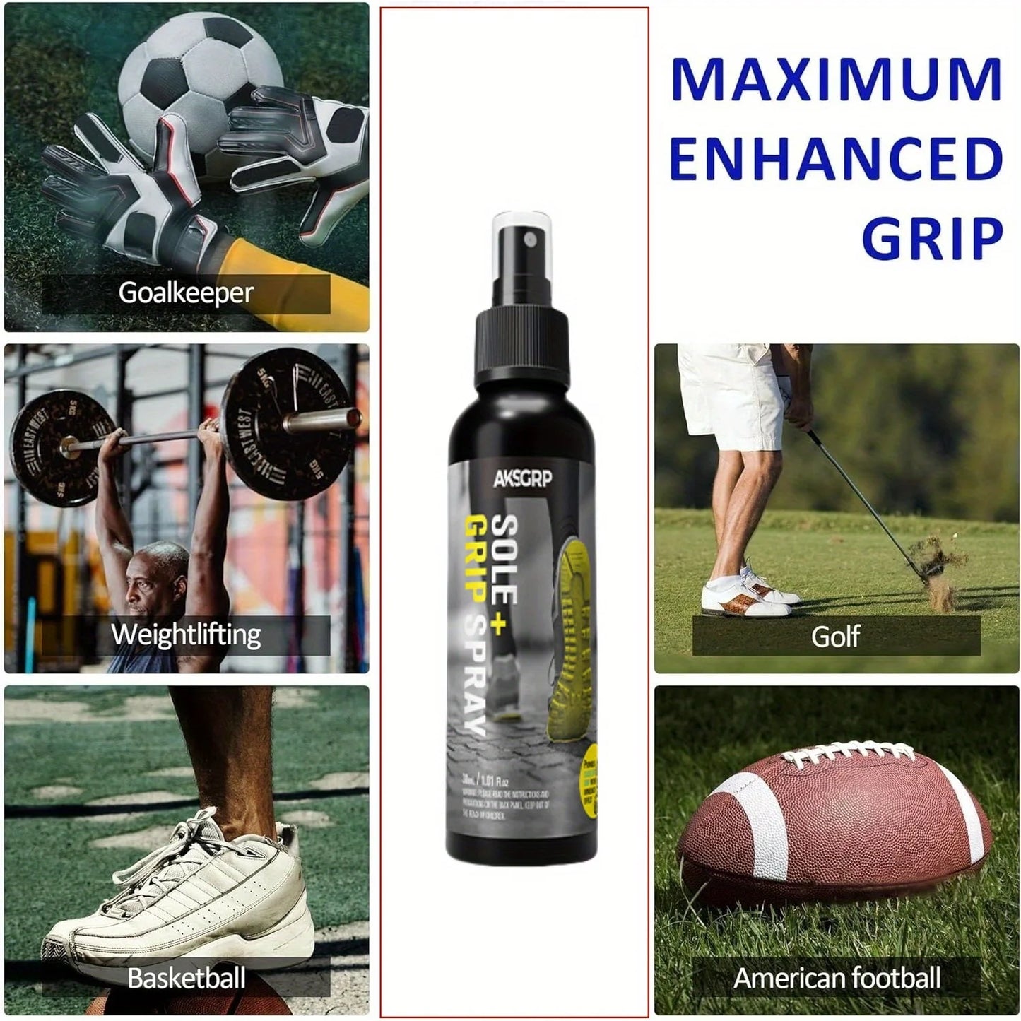 Basketball Shoe Grip Spray – Boost Sole Traction & Court Grip, Extend Sneaker Life, 120ml for Various Shoes