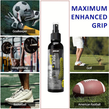 Basketball Shoe Grip Spray – Boost Sole Traction & Court Grip, Extend Sneaker Life, 120ml for Various Shoes