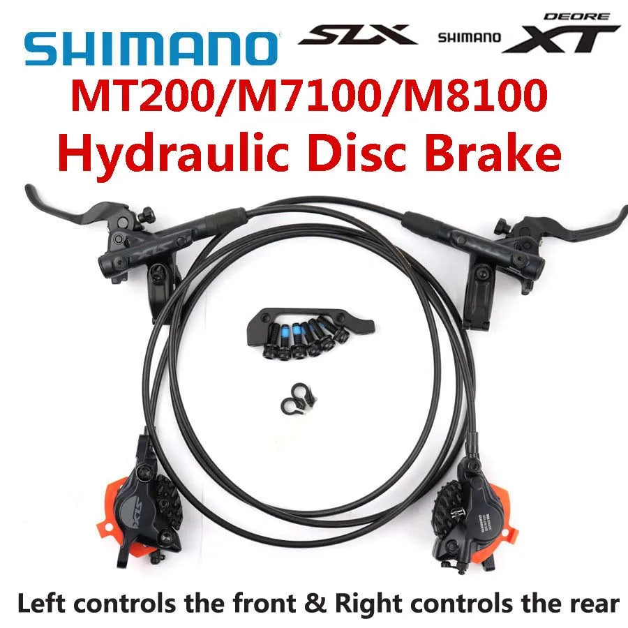 SHIMANO DEORE SLX XT MT200 M7100 M8100 Hydraulic Disc Brake – ICE-TECH Left & Right Set for MTB