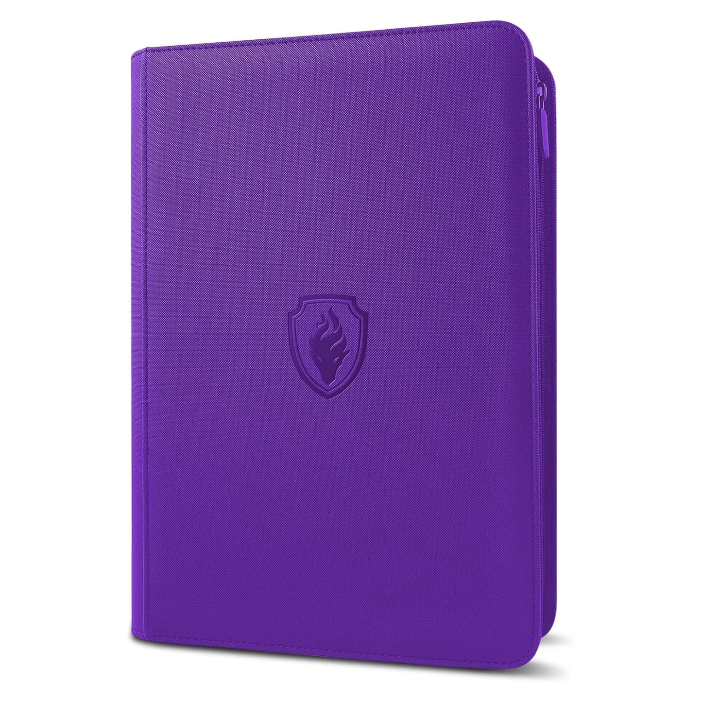 9-Pocket Trading Card Binder - 360-Card Zipper Album with Premium PU Cover