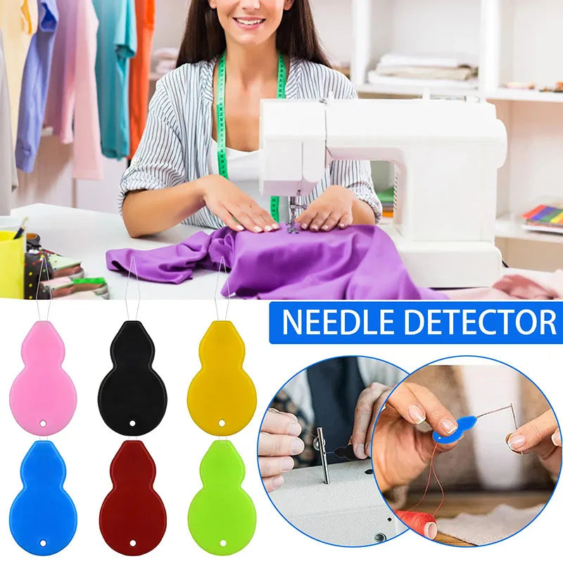 6/12PCS DIY Needle Threader — Easy Guide Sewing Tool for Seniors, Handmade Needlework & Punch Needle Accessories
