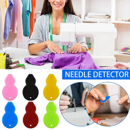 6/12PCS DIY Needle Threader — Easy Guide Sewing Tool for Seniors, Handmade Needlework & Punch Needle Accessories