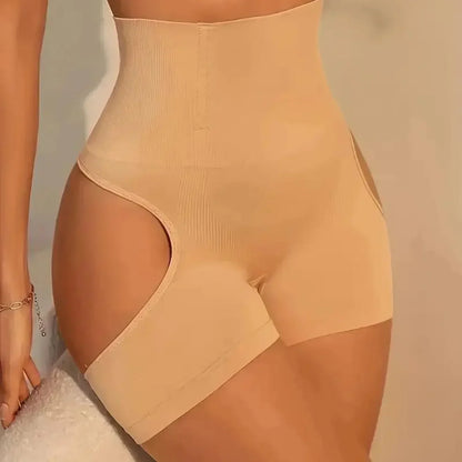 Women High Waist Shaping Panty Butt Lifter Shapewear - Slimming Body Shaper Shorts with Tummy Control and Curvy Fit Design