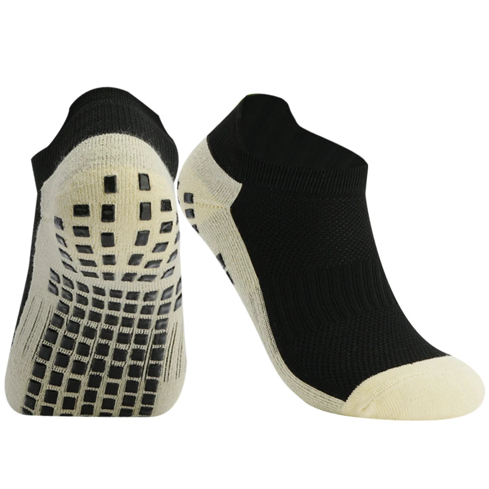 Men & Women Soccer Socks — Silicone Anti-Slip Grip Sports Football Socks