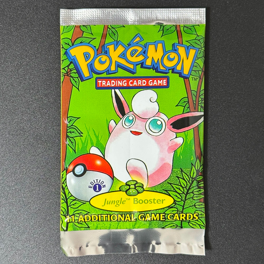 Pokémon Booster Packs Base Fossil Jungle - 11 Cards Per Pack & 36 Pack Booster Box Proxy Game Cards Collection
