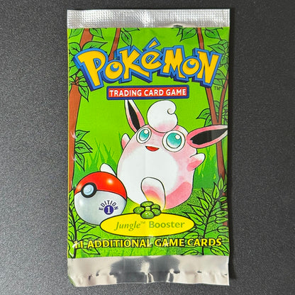 Pokémon Booster Packs Base Fossil Jungle - 11 Cards Per Pack & 36 Pack Booster Box Proxy Game Cards Collection