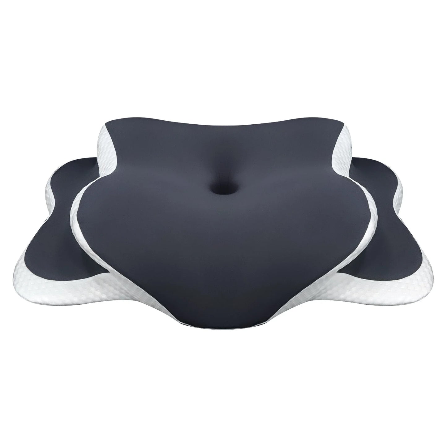 Memory Foam Cervical Pillow - Ergonomic Orthopedic Neck Support Pillow for Neck Pain Relief, Side Back & Stomach Sleepers