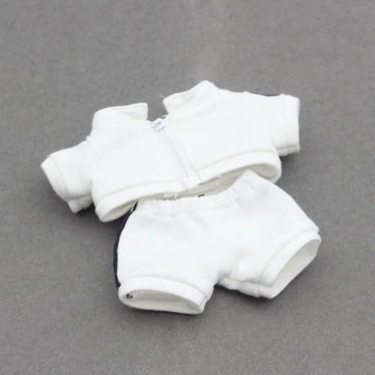 Fashion Sports Outfit for 15cm/17cm Labubu Dolls – Peaked Cap Suit Ropa Labubu Doll Clothes Accessories