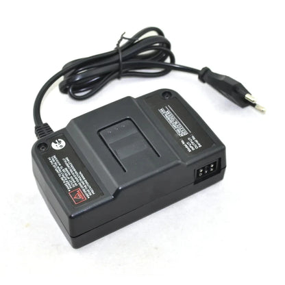 N64 Power Supply & AV Cable – Replacement AC Adapter with Composite Video Cord for Nintendo 64 (US Plug)