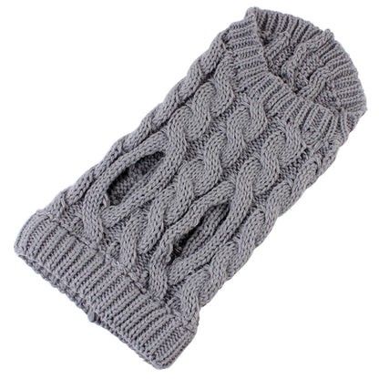 Puppy Dog Sweaters for Small to Medium Dogs and Cats - Winter Warm Turtleneck Vest for Chihuahua, Yorkie, and Teddy Jackets
