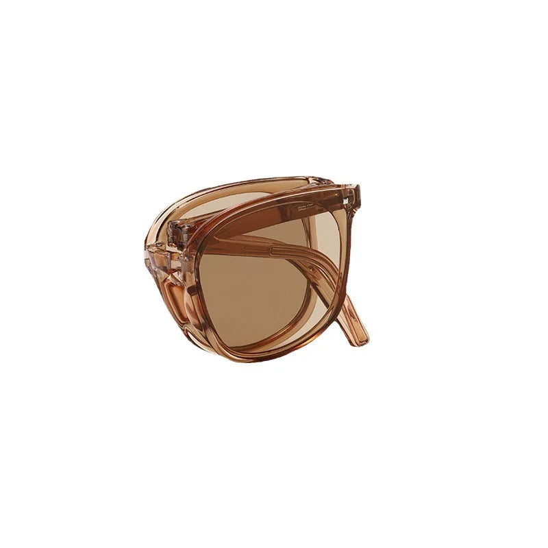 Portable Folding Sunglasses: Ultra-Light Sun Protection with UV Protection - Unisex Sunglasses for Men and Women