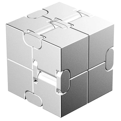 Magic Infinity Cube – Stress Relief & Educational Fidget Toy for Kids and Adults, Portable Christmas Gift