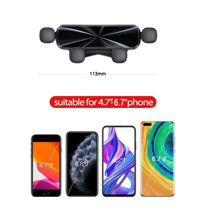 Universal Car Display Phone Holder - Dashboard Mount for Tesla, BYD & Zeekr Models