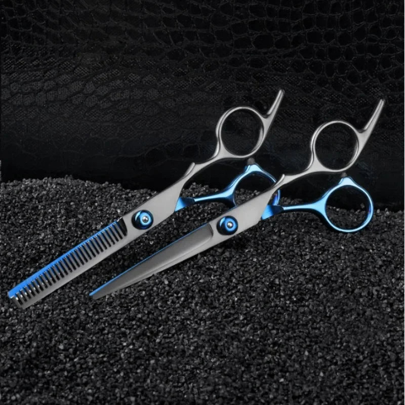 6.5" Professional Hair Scissors Set – Hairdressing & Thinning Barber Scissors for Cutting