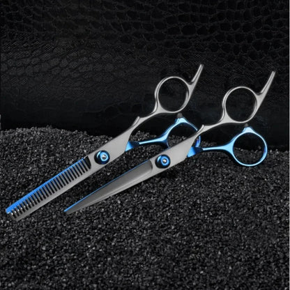 6.5" Professional Hair Scissors Set – Hairdressing & Thinning Barber Scissors for Cutting