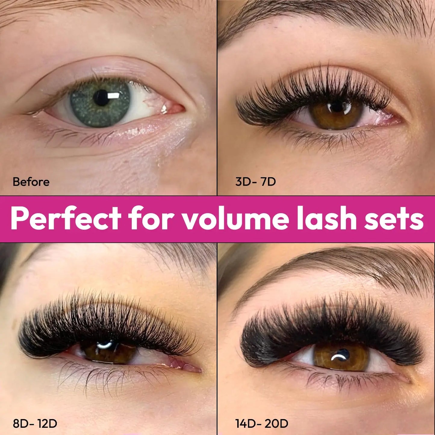 ARTSTAR Pointy Base Premade Eyelash Fans – 0.03mm Thin Professional Loose Lash Extensions