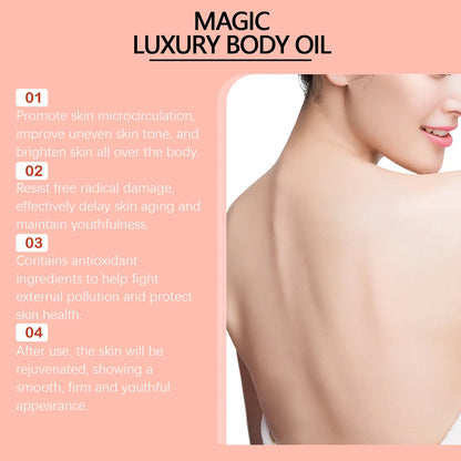 Body Firming & Lifting Oil – Moisturizing Skin Care for Sagging, Fine Lines & Brightening