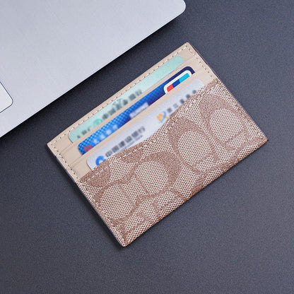Luxury PU Leather Wallet for Women – Multi-Function Card Holder & Small Purse | Stylish Women's Card Bag