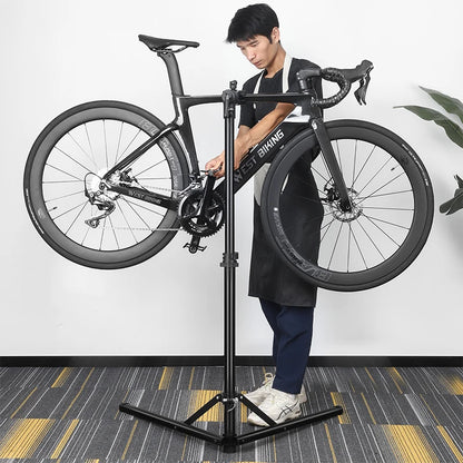 WEST BIKING Foldable Bike Repair & Display Stand – Multipurpose Wall/Floor Rack for Bicycle Storage & Maintenance