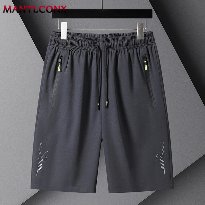 Men's Summer Gym Fitness Shorts – Quick Dry Elastic Sports Training, Running & Jogging Workout Shorts