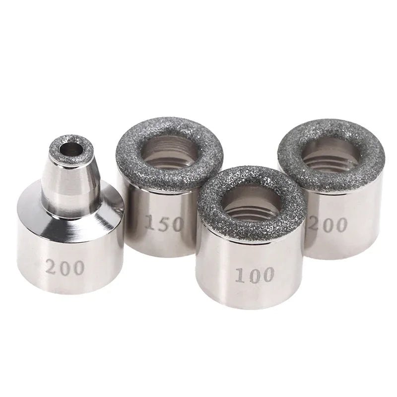 100/150/200 Grit Diamond Microdermabrasion Replacement Tips - Dermabrasion Heads for Beauty & Skincare Machines