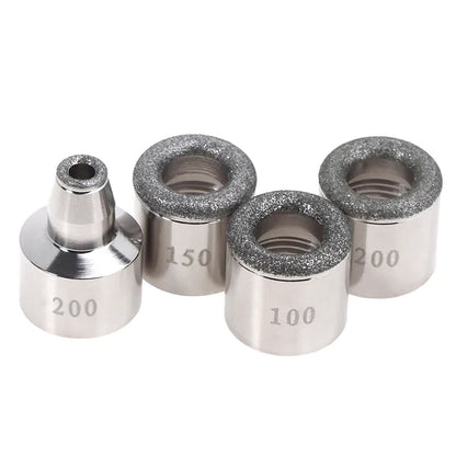 100/150/200 Grit Diamond Microdermabrasion Replacement Tips - Dermabrasion Heads for Beauty & Skincare Machines