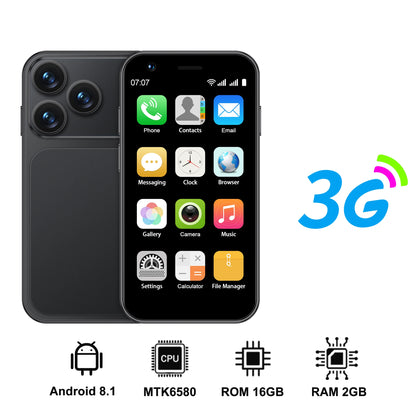 SERVO 18SE Mini Smartphone - 3G Android Phone with 2GB RAM, 16GB Storage & Dual SIM