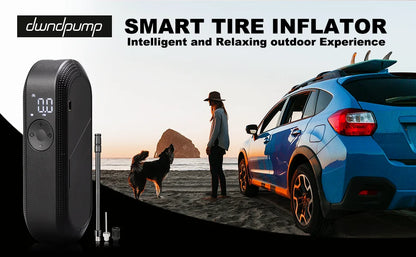 CYCPLUS A2 Wireless Air Compressor – Portable Smart Bicycle & Car Tire Pump, 150psi High Pressure for MTB, Bike, Ball