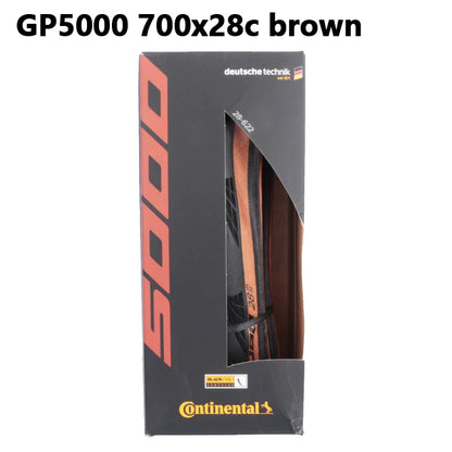 Continental Grand Prix 5000 Road Bike Tire – 700C, 700x25c, 700x23c, 700x28c, 700x32c Folding Black Tire
