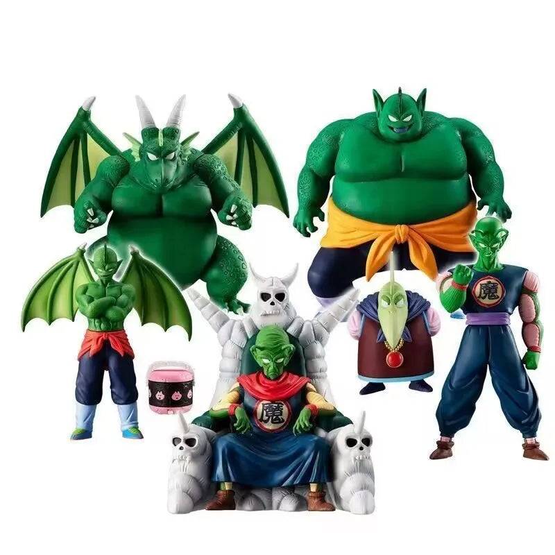 9.5cm Anime Dragon Ball Piccolo Daimao Figure | PVC Action Toy with Cymbal Tambourine Drum, Piano King Piccolo Model Gift