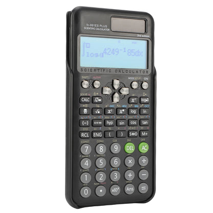 Scientific Calculator 417 Functions - 10+2 Digit Display Dual Power Math Calculator for Teachers & College Students